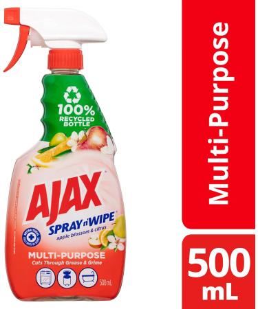 Ajax Spray N Wipe Apple Blossom & Citrus Trigger 500ml - Buy Online on GoSupps.com
