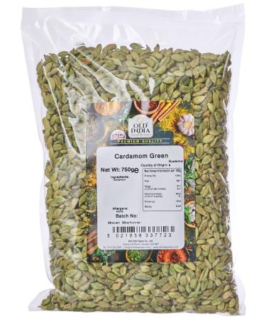 Old India Green Cardamom Pods 750 g 750g - Buy Online on GoSupps.com