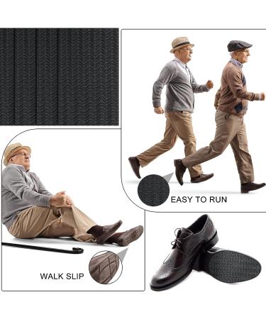 10 Pcs Non-Slip Shoe Sole Protectors 3.1 x 5.1 Inch - Black Adhesive Shoe Grip Pads for Women Men Shoes Heels Boots - Buy Online on GoSupps.com