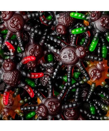 Trolli Tarantula Rubber Spiders 150g Each with Ghost Stickers Lactose Free and Gluten Free Tarantula Fruit Candy in Different Flavors Suitable for - Buy Online on GoSupps.com