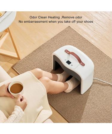 Qcwwy Foot Warmer Under Desk | Smart 220V EU Plug Heater & Foot Massager for Home & Office - Buy Online on GoSupps.com