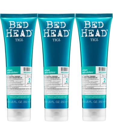 TIGI Bed Head Urban Antidotes 2 Recovery Shampoo Tripple Pack 3 x 250 ml