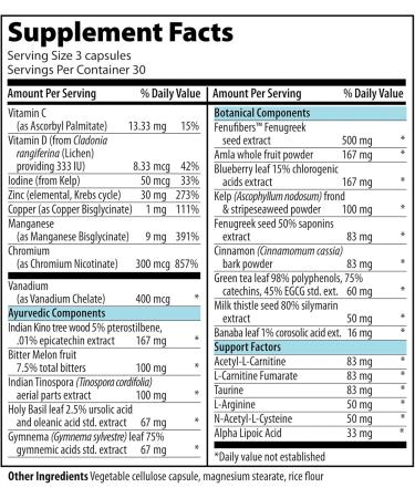 Vibrant Health Metabolic Vibrance Advanced Energy & Metabolism Support with Ayurvedic Botanicals Minerals & Antioxidants Non-GMO Gluten-Free Soy-Free 90 Vegan Capsules - Buy Online on GoSupps.com