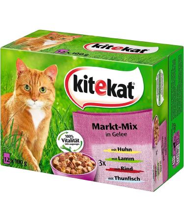 Kitekat market mix in jelly 1200 g