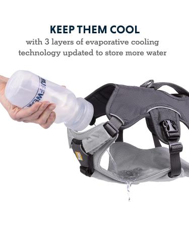 Ruffwear Swamp Cooler Core Evaporative Cooling Add-on | Small Graphite Gray - Buy Online on GoSupps.com