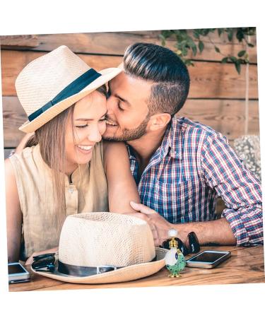 IWOWHERO 1pc Peacock Essential Oil Bottle Glass Perfume Bottle Liquid Bottle Women Perfume Bottle Liquid Dispenser Empty Perfume Bottle Home Perfume Bottle Glass Empty Holder Liquid Holder 10.50X3.10X2.20CM Green - Buy Online on GoSupps.com