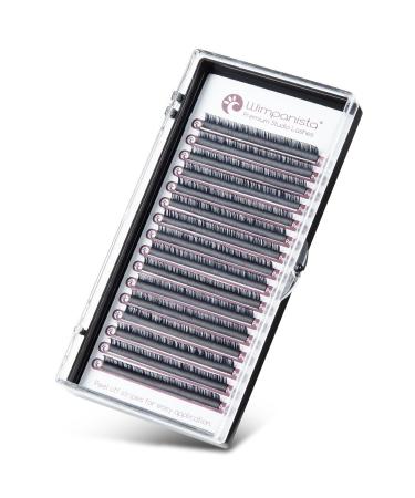Volume Eyelashes - D Curl Silk Eyelash Extensions 0.05mm Thickness | 16 Stripes | Wimpanista 10mm | 11200 Pieces - Buy Online on GoSupps.com