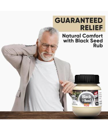 HERBOGANIC Black Seed Rub | Infused with Soothing Properties | Crafted to Provide Comfort to Joints Muscles Shoulders and Beyond | 3.5 oz. Black seed 3.53 Ounce ( Pack of 1 ) - Buy Online on GoSupps.com