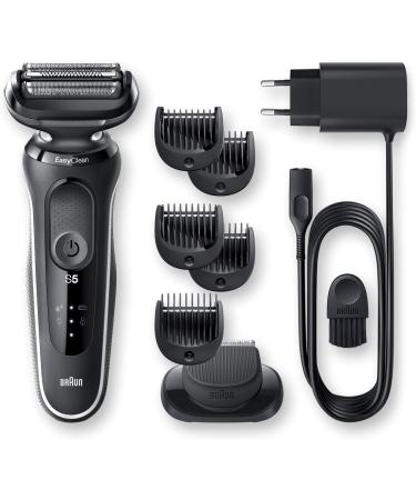 Buy Braun Series 5S Electric Razor for Men - 3 Flexible Blades Beard Trimmer 50 Min Runtime Wet & Dry EasyClick - International Shipping - Buy Online on GoSupps.com