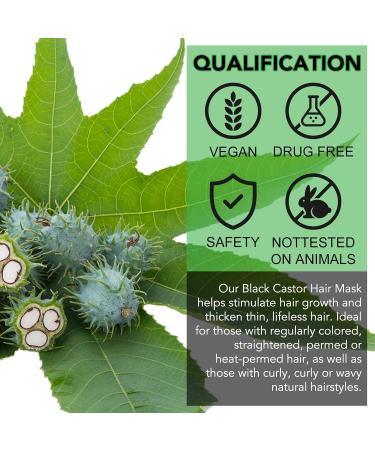 Jamaican Black Castor Oil Hair Treatment Mask - Hydrating & Strengthening for Dry Damaged Hair - 2.1 oz | Perfect Hair Care Gift - Buy Online on GoSupps.com