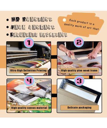 Modern Farmhouse Bedroom Decor: Semicircular Canals Ear Watercolor Print | Audiologist Gift & ENT Office Medical Art | 12x18 Ready to Hang - Buy Online on GoSupps.com