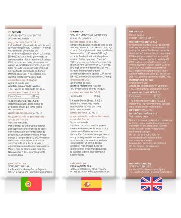 Soria Natural Composor 32 Uricid Complex S Xxi 50 ml - Buy Online on GoSupps.com