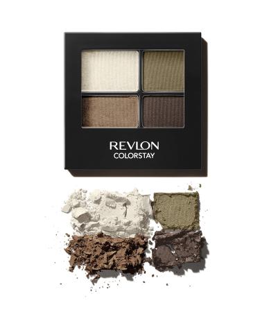 Eyeshadow Palette by Revlon ColorStay 16 Hour Eye Makeup Velvety Pigmented Blendable Matte & Shimmer Finishes 515 Adventurous 0.16 Oz 515 Adventurous 1 Count (Pack of 1)