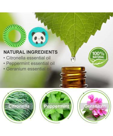 240 Pcs Natural Mosquito Repellent Stickers for Kids & Adults + 5 Pack Bracelets - Ideal for Outdoor Camping & Travel - Buy Online on GoSupps.com