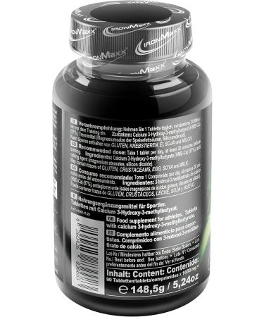 IronMaxx HMB Ultra Strong - 90 Tablets | Premium Muscle Support Supplement for Enhanced Performance - Buy Online on GoSupps.com