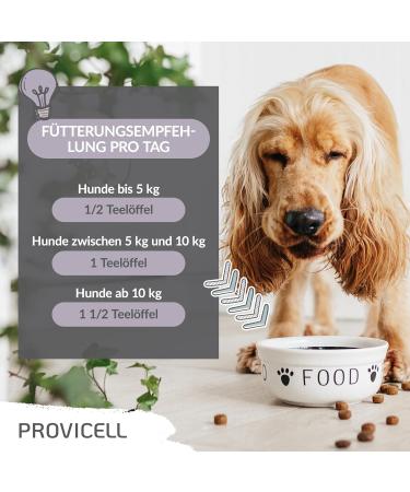 Provicell Relaxvital Powder 60g for Dogs | Natural Relaxation with Valerian & Lemon Balm | Vet-Developed in Germany - Buy Online on GoSupps.com