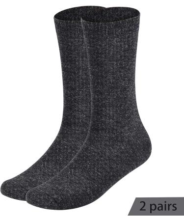 NinetoFiveLife Pack of 6 Men's Wool Dress Socks - Soft, Comfortable, Breathable - Size 6-12 - Buy Online on GoSupps.com