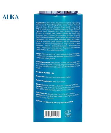 ALIKA Hair Growth Serum | Stimulate Gorgeous Hair Growth | Men's Hair Loss Treatment (50ml) - Suitable for All Scalp Types - Buy Online on GoSupps.com