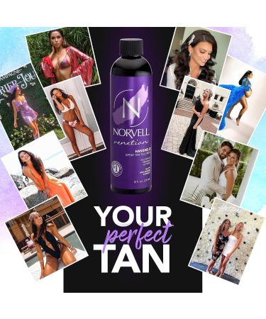 Norvell Venetian Professional Sunless Tanning Spray Tan Solution - 8 fl. oz - Buy Online on GoSupps.com