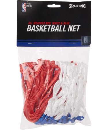 Spalding All Weather Basketball Net - Red/White/Blue - Size 1 - Buy Online on GoSupps.com