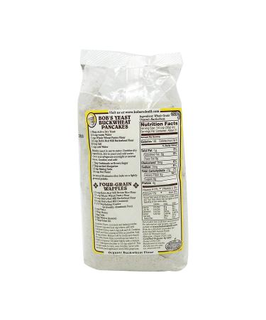Bob's Red Mill Organic Buckwheat Flour 22 oz - 100% Whole Grain, Non-GMO (Pack of 1) - Buy Online on GoSupps.com