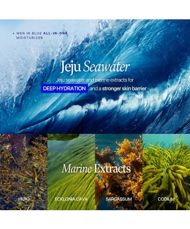 Nature Republic Man In Blue All In One Moisturizer - Daily Fresh Facial Lotion Korean Natural Hydrating Simple Skin Care For Men Dry Beard Face Rich Lightweight Aftershave 150ml/5.07 Fl.Oz. - Buy Online on GoSupps.com