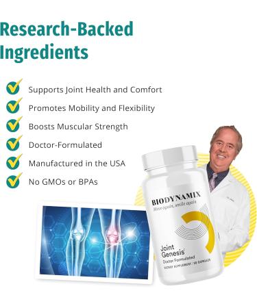 BioDynamix Joint Genesis: Support Joint Function, Comfort & Flexibility - 30-Day Supply (30 Servings) - Buy Online on GoSupps.com