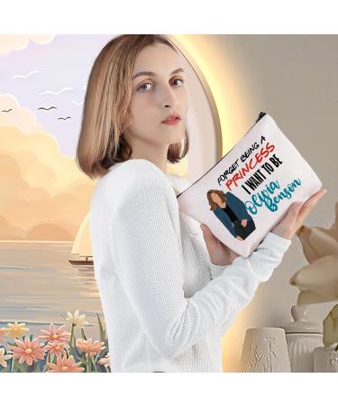 Levlo Order Law TV Show Cosmetic Bag - Perfect Gift for Olivia Benson Fans | Zippered Makeup Bag - Buy Online on GoSupps.com