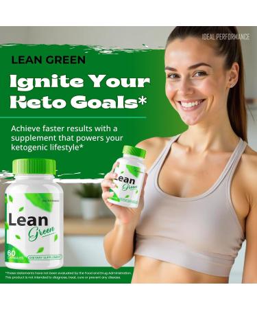 Lean Green Keto Capsules LeanGreen Advanced Formula Supplement Pills - Maximum Strength Lean Green All Natural Keto Pills LeanGreen Capsules Lean Green Pills Reviews (2 Pack) - Buy Online on GoSupps.com