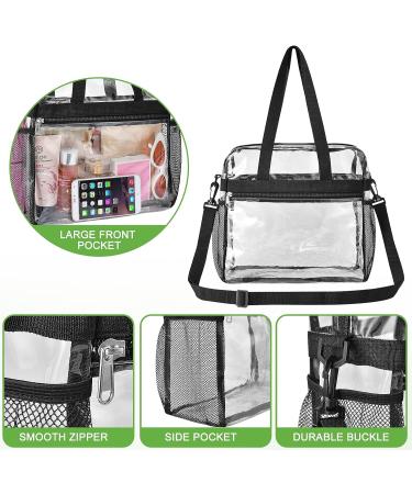 Oraben Clear Tote Bag Stadium Approved for Work, Sports Games - Transparent See Through Design - Buy Online on GoSupps.com