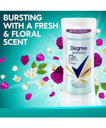 Degree Advanced MotionSense Antiperspirant Deodorant for Women 72-Hour Sweat and Odor Protection 2.6 Ounce (Pack of 4) - Buy Online on GoSupps.com