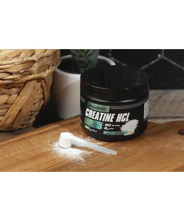 Buy Creatine HCL Powder - Instant Unflavored Creatine for Men 40+ Enhanced Absorption for Peak Performance & Recovery - 60 Servings - Buy Online on GoSupps.com