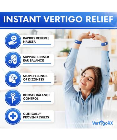 Buy Vertigo Relief Wristbands | Natural Dizziness Treatment & Inner Ear Balance | Pack of 2 | International Shipping Available - Buy Online on GoSupps.com