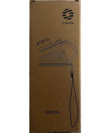 FJBOTTLE Stainless Steel Sports Drinking Bottle | 600ml BPA-Free Magnetic Lid Leak-Proof | Ideal for School Fitness and Outdoor Activities | Dark Blue - Buy Online on GoSupps.com