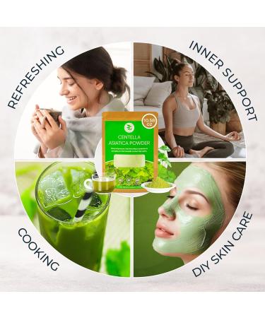 Centella Asiatica Powder (Gotu Kola) - 10.58 oz Herbal Tea for Cooling & Refreshing Supports Skin & Wellness Freeze-Dried & Finely Ground No Additives No Caffeine Gluten Free Gotu Kola Powder - Buy Online on GoSupps.com