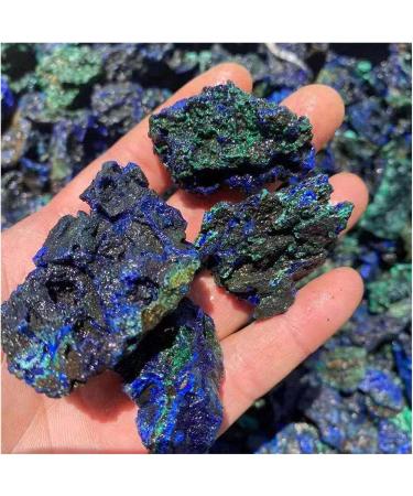 Natural Crystal Rough raw Gemstone Crystals Minerals Natural Blue Azurite Rough specimens for Home Decoration (Color : Blue Azurite Size : 100-200g) Household (Color : Blue Azurite Size : 300-400 300 -400g Blue Azurite - Buy Online on GoSupps.com