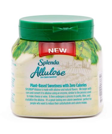 SPLENDA ALLULOSE Plant-Based Zero Calorie Sweetener 9.8 Ounce Jar for Baking & Beverages - Buy Online on GoSupps.com