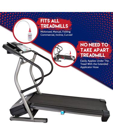 Treadmill Belt Lubricant - 100% Silicone | Made in USA | Odorless, Propellant-Free | Easy Application Tube - Buy Online on GoSupps.com