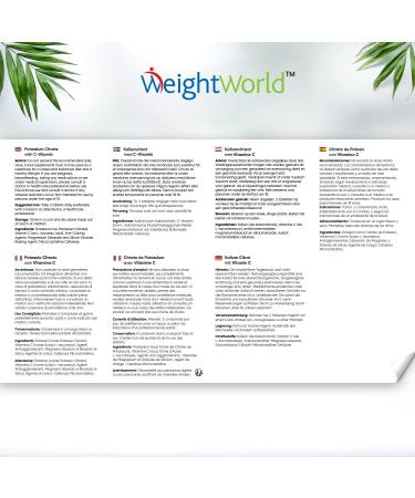 High Strength Potassium Supplement 1460mg with Vitamin C - 3 Months Supply - 180 Vegan Tablets for Muscle Function and Electrolyte Support - Buy Online on GoSupps.com