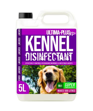 ULTIMA-PLUS XP Kennel Kleen - Disinfectant Cleaner Sanitiser Deodoriser Concentrated For use in Kennels Catteries Hatches and More! Lavender Fragrance 5 L 5 count (Pack of 1) - Buy Online on GoSupps.com