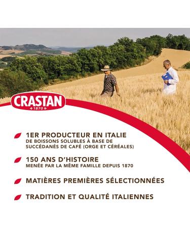CRASTAN 1870 90 Capsules 6 Boxes of 15 Ginseng and Coffee Drink Capsules Nespresso Compatible Capsules for Sweetening to Pleasure Gluten-Free Drink 100% Made in Italy - Buy Online on GoSupps.com