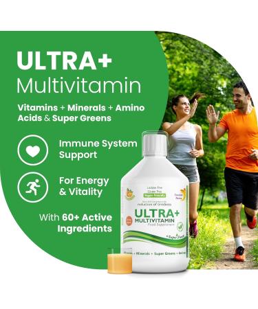 Swedish Nutra Vegan Multivitamin Liquid Vegan - Buy Online on GoSupps.com