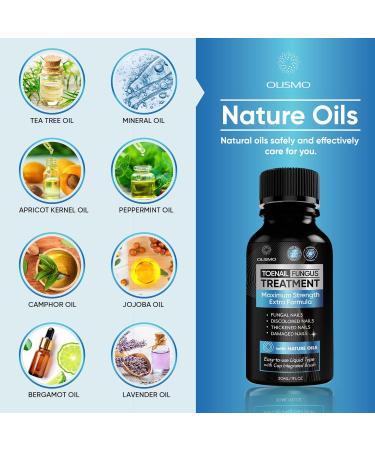 Extra Strength Toenail Fungus Treatment 30ML - Fast Relief for Men & Women | Nail Fungus Cure - Buy Online on GoSupps.com