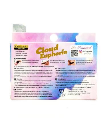 Cattitude 5D Lash Cloud Euphoria - Wispy & Fluffy Lightweight False Eyelashes for Instant Volume & Glam - Buy Online on GoSupps.com