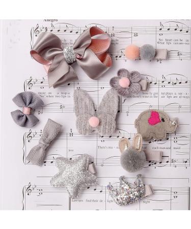 18-Piece Girl Hair Clips Set - Gift Box with Bowknot & Flower Designs for Little Girls - Perfect Party Accessories - Buy Online on GoSupps.com