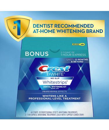 Crest 3D Whitestrips Professional Effects - 44 Strips (22 Count Pack) - Buy Online on GoSupps.com