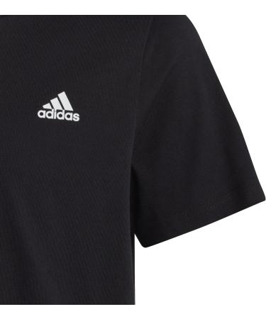 Buy adidas Unisex Kids U Sl Tee T-Shirt (Short Sleeve) 176 Black/White | International Shipping Available - Buy Online on GoSupps.com