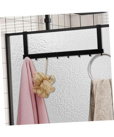 Key Holder Hook 8 Hook Over The Door Rack Door Towel Hanger Behind Door Coat Hooks Scarf Hook Wall-Mounted Coat Rack Over Door Hook Hat Hanger Space Aluminum Door Back Door Hanger - Buy Online on GoSupps.com