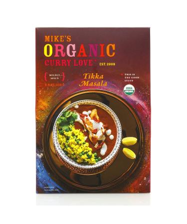 MIKE'S Organic Tikka Masala Sauce - Vegan, Dairy-Free, 6 Pack | Authentic Sri Lankan Curry - Buy Online on GoSupps.com