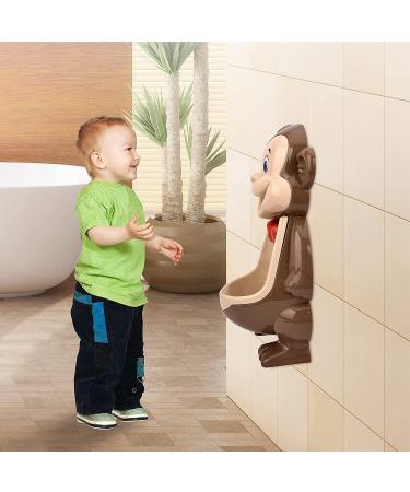 Potty Training Urinals for Boys  Cute Monkey Potty with Funny Aiming Target Windmill for Kids Toddlers Children Boys - Buy Online on GoSupps.com